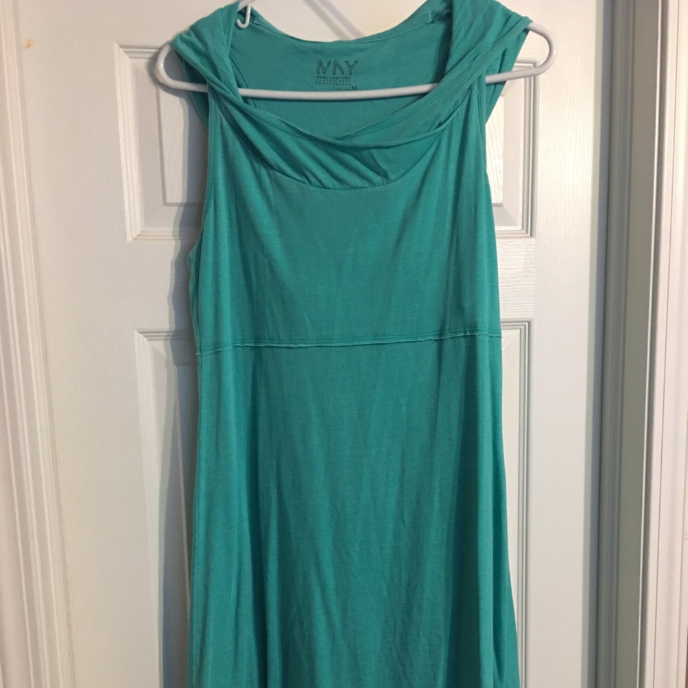 Jersey hoodie dress